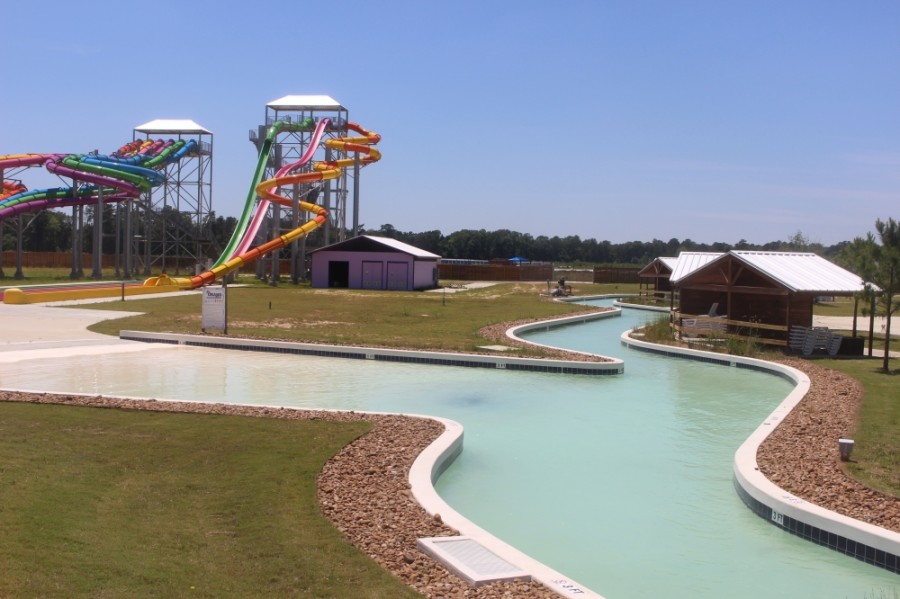 New Caney's Big Rivers Waterpark & Adventures plans to open for spring break. (Kelly Schafler/Community Impact Newspaper)