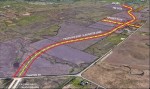 Slaughter Lane will be extended east to US 183. (Courtesy Lockwood, Andrews & Newnam)