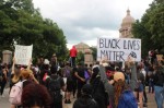 Residents march to the Texas Capitol in protests after the killing of George Floyd in May 2020. (Community Impact Newspaper staff)