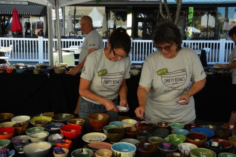 Empty Bowls has connected people and artists over the past nine years. (Courtesy Empty Bowls McKinney)