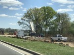 Work on the Southeast Municipal Complex is underway in Franklin. (Wendy Sturges/Community Impact Newspaper)