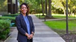 Krystal Hawks received the Region IV Elementary School Principal of the Year for Alvin ISD. She is the principal at Shirley Dill Brothers Elementary and an University of Houston-Clear Lake alumna. (Courtesy University of Houston-Clear Lake)