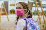 Student wearing face mask