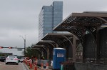 Canopied walkway.