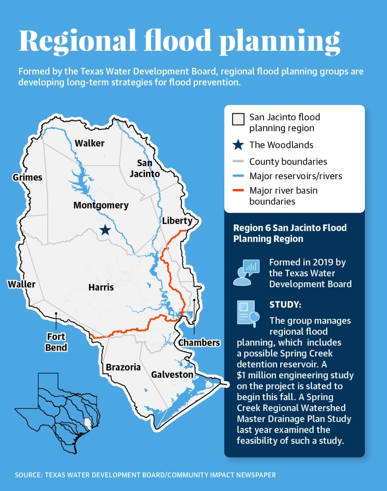 Drainage Flood Planning Efforts Seek Funding In The Woodlands And South Montgomery County 3259