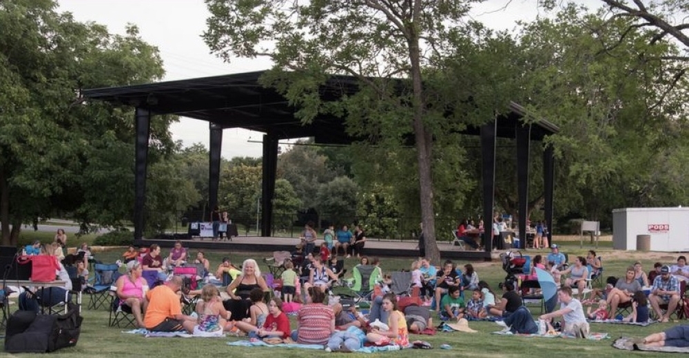 Movies in Your Park is held at San Marcos Plaza Park on select dates from June 22-Aug. 3. (Courtesy city of San Marcos)