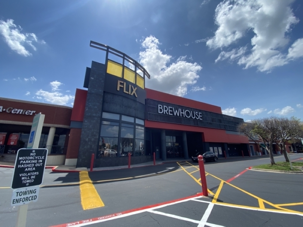 The Flix Brewhouse in Round Rock is one of three locations reopening following the COVID-19 pandemic. (Brooke Sjoberg/Community Impact Newspaper)