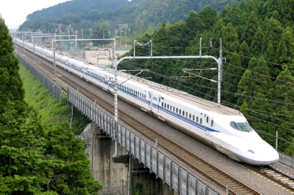 The Texas Central rail connection from Dallas to Houston will feature a bullet train similar to this one. (Courtesy Texas Central Partners)