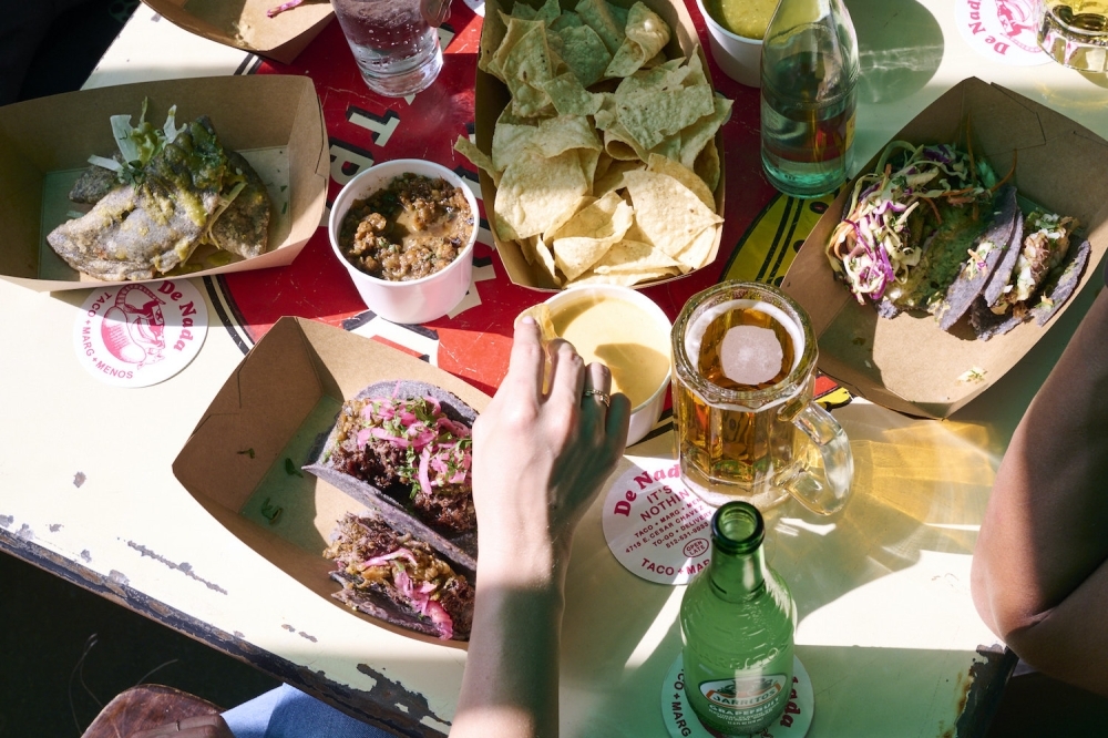 Photo of a spread off Mexican food