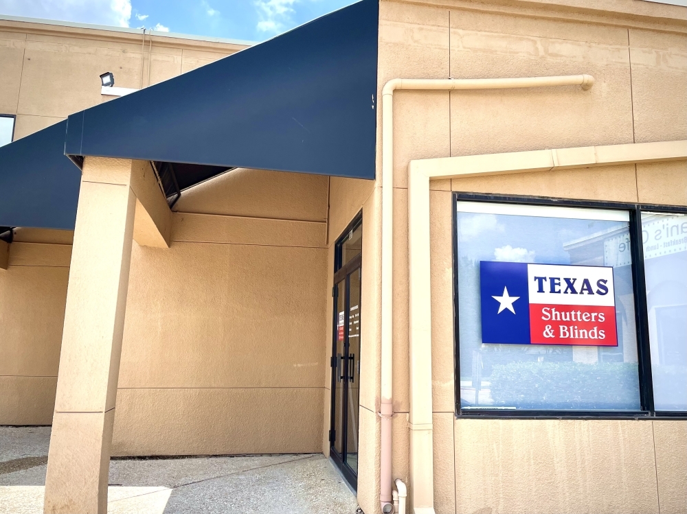 Texas Shutters & Blinds relocated in May to 9741 Preston Road, Ste. 301, Frisco. (Matt Payne/ Community Impact Newspaper)