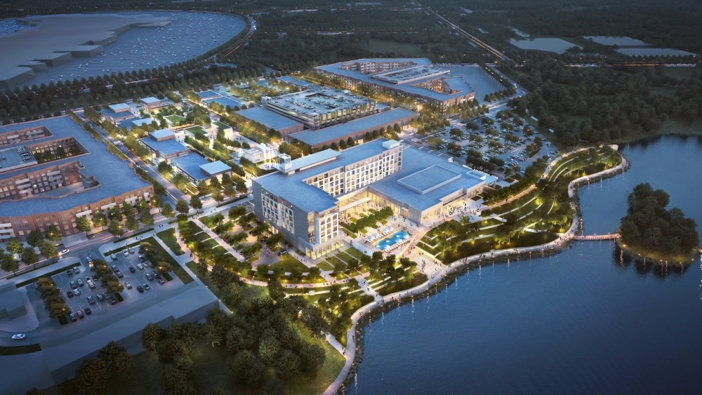Once completed, the Katy Boardwalk District will feature a nature preserve, multifamily housing and a "the area’s first full-service conference center hotel.” (Courtesy Katy Boardwalk District)
