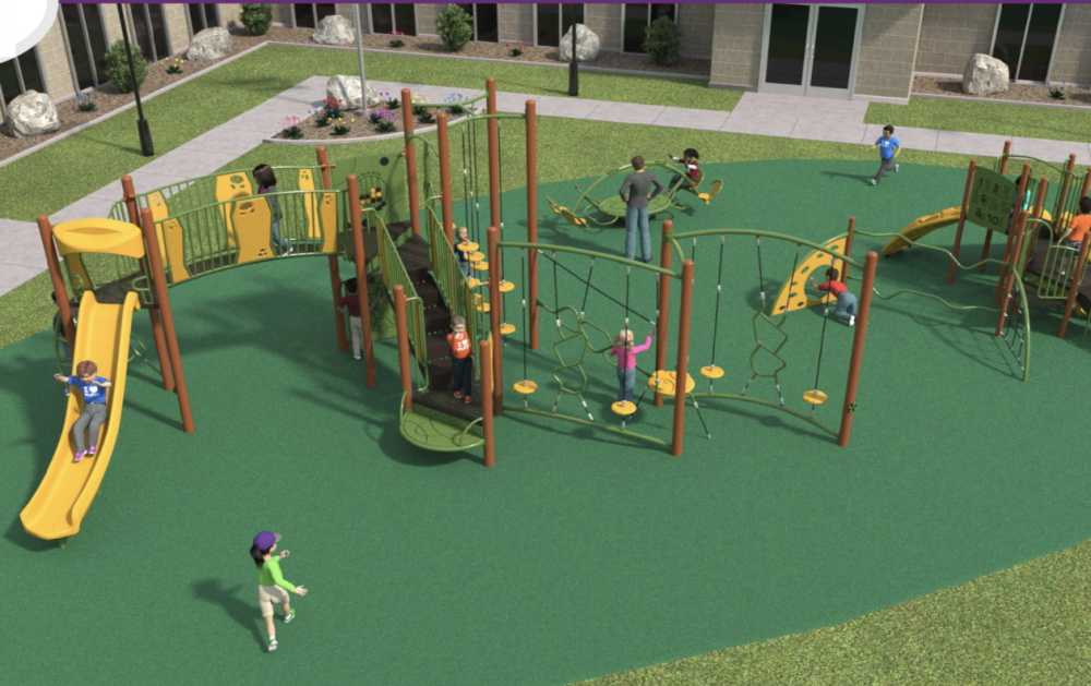 Teddy Bear Park will include roughly $200,000 in updates. (Courtesy Oak Ridge North)
