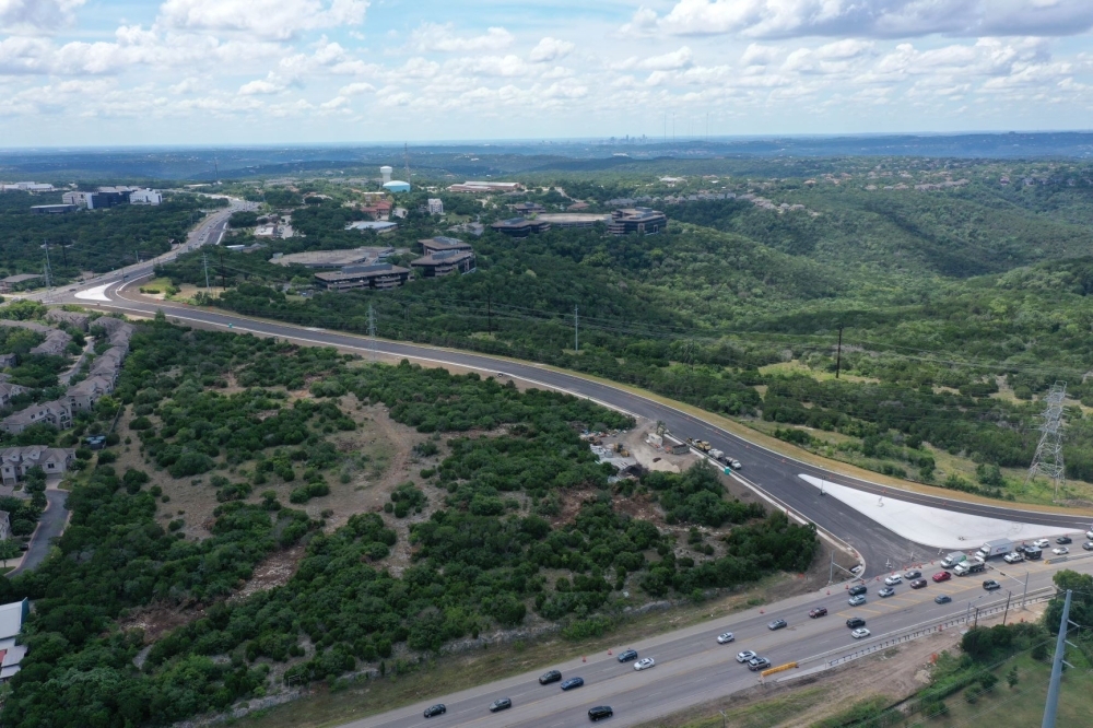 A portion of a bypass road in the Four Points area opened July 19. (Courtesy Texas Department of Transportation)