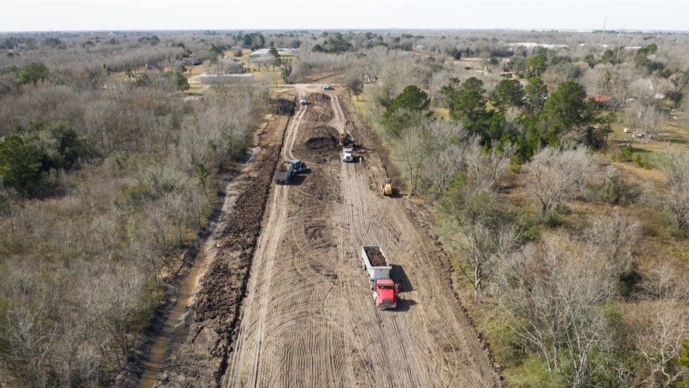 The extension of McHard Road in Pearland is one of three major projects the city is working on to address traffic congestion. (Courtesy city of Pearland)
