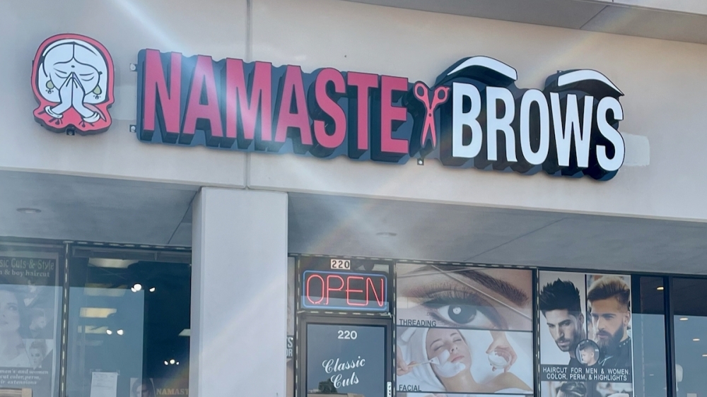 Classic Cuts rebranded in mid-August and is now Namaste Brows. (Rebecca Anderson/Community Impact Newspaper)