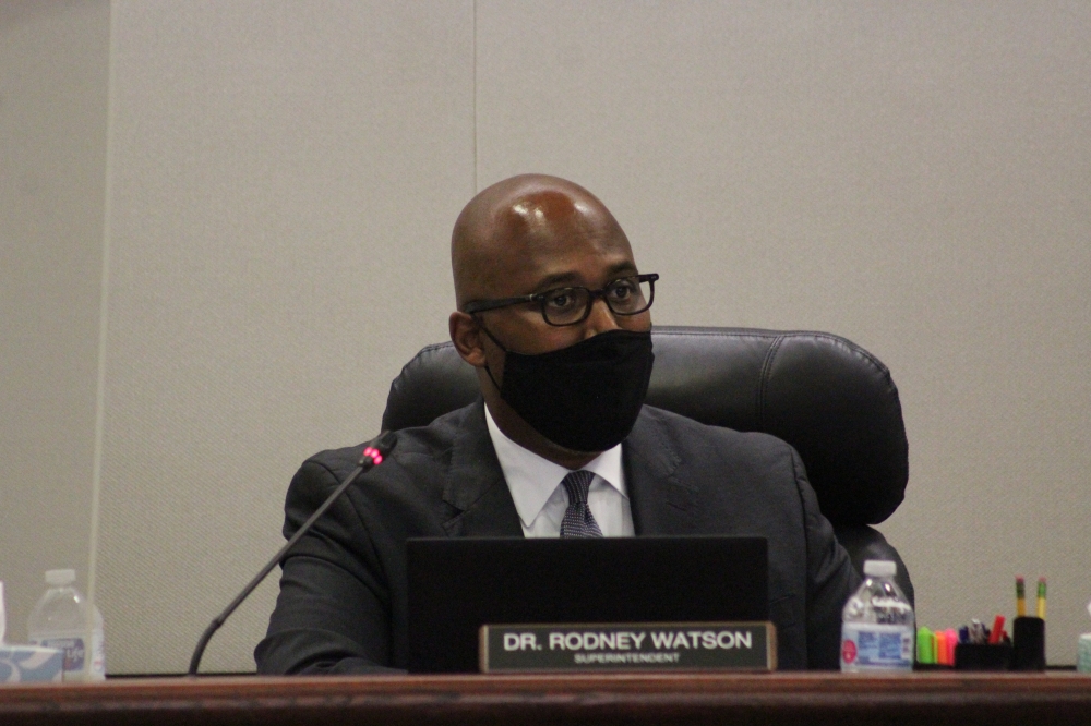 Spring ISD Superintendent Rodney Watson made the call to close schools Sept. 14 due to Tropical Storm Nicholas. (Emily Lincke/Community Impact Newspaper)