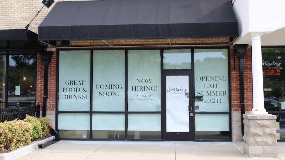 Serrato's Steakhouse is slated to open soon in Franklin. (Wendy Sturges/Community Impact Newspaper)