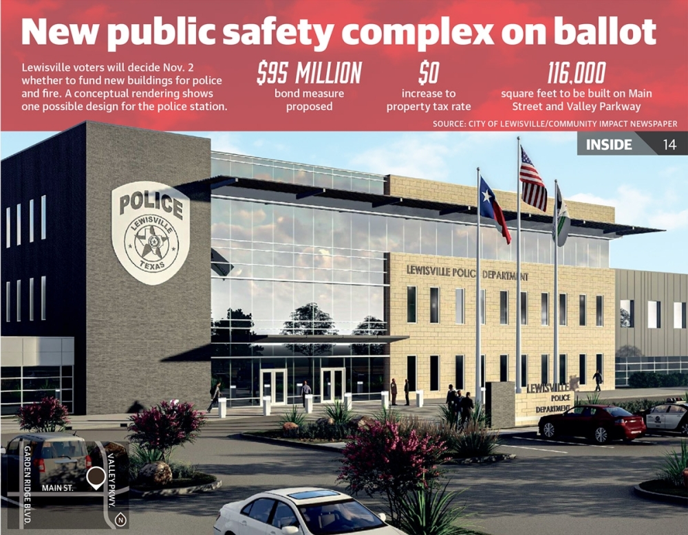 95M bond measure proposed for Lewisville public safety complex would