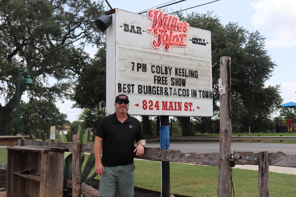 Greg Henry (pictured), Jeff Griffin and Greg Pratt Jr. opened Willie's Joint in 2013.