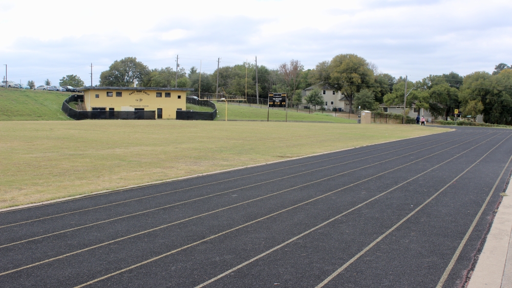East Austin's Anderson High School stadium is one of three Austin sites tapped to move toward national historic designation in September. (Ben Thompson/Community Impact Newspaper)