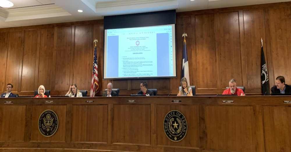 The city of Katy approved a balanced budget and maintained its fiscal year 2020-21 tax rate of $0.447168. (Rynd Morgan/Community Impact Newspaper)