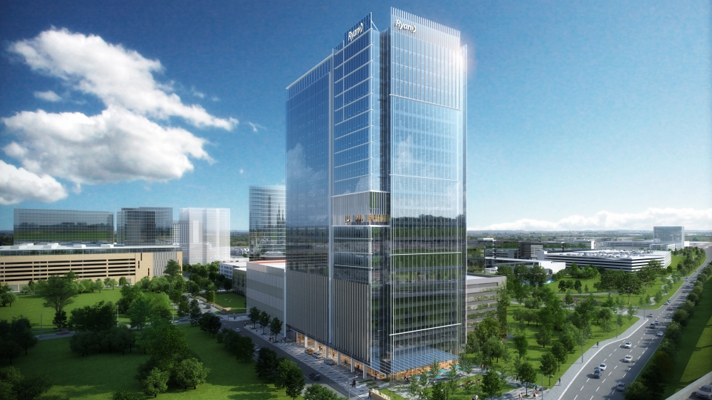 Around 500-600 employees from the firm will occupy the 400,000-square-foot space, according to Ryan LLC officials. (Courtesy Ryan LLC)
