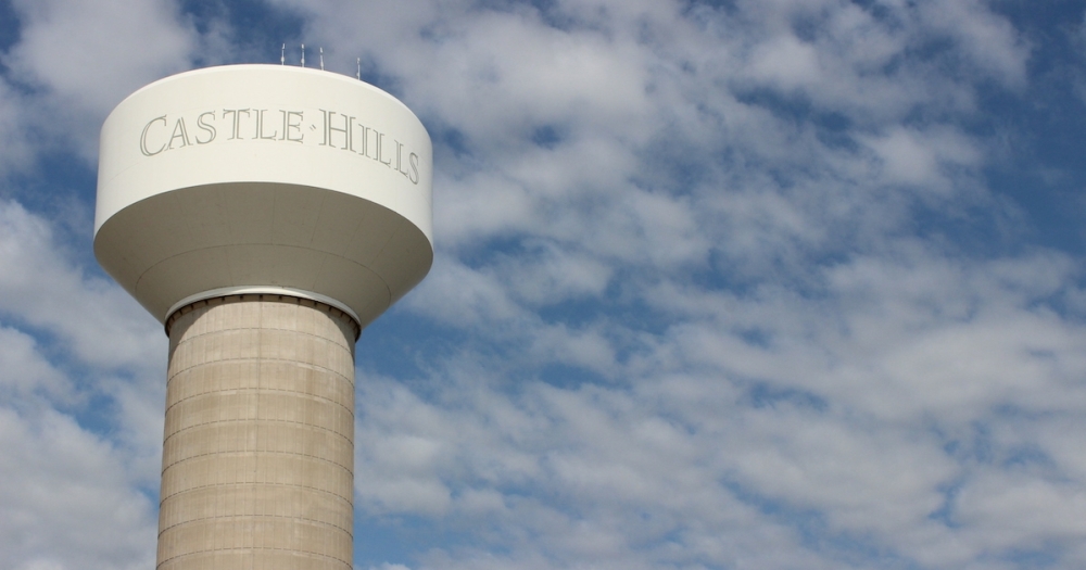Castle Hills water tower