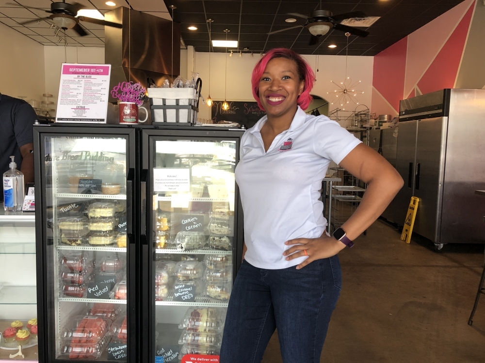 Tahira Christensen opened Scrumptious Houston in August 2020. She plans to open more locations across Texas. (Colleen Ferguson/Community Impact Newspaper)