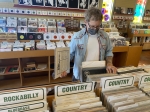 Josh LaRue said he grew up listening to music and loves to help people find new favorites.
(Photos by Darcy Sprague/Community Impact Newspaper)