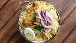 bowl of Chicken Dum Biryani