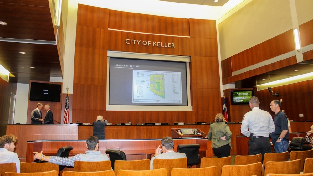 The zoning change passed unanimously after multiple conditions were agreed to by the Beverly Grove representatives. (Bailey Lewis/Community Impact Newspaper)