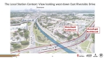 The Austin Transit Partnership is exploring above- and below-ground options for a transit center at the East Riverside Drive and South Pleasant Valley intersection. (Courtesy Austin Transit Partnership)
