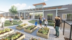 Rendering of the UT Leona Child Development Center
