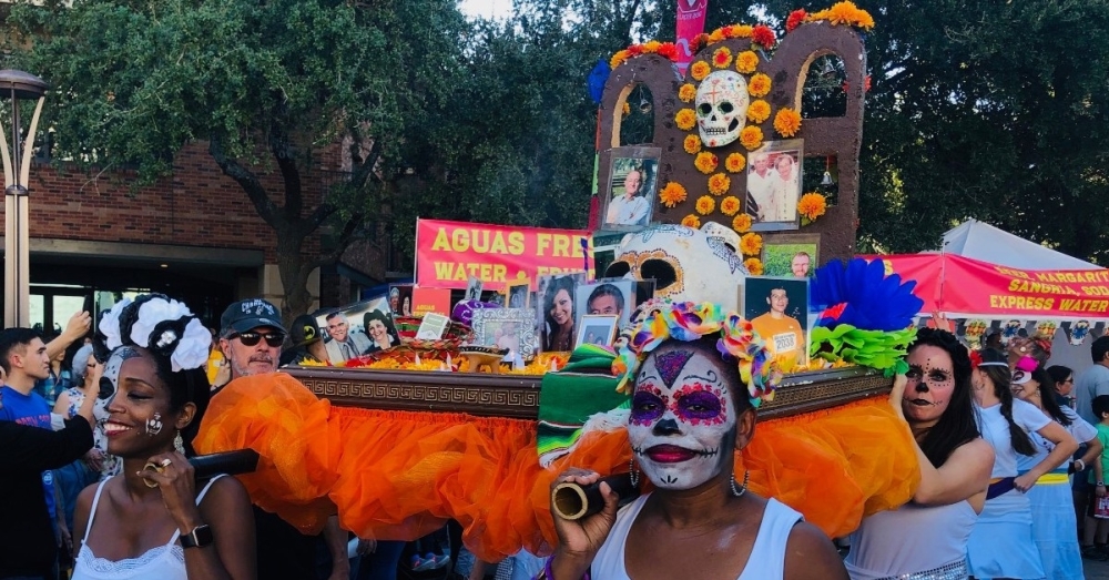 Muertos Fest, a two-day Dia de los Muertos event at Hemisfair, leads off two weekends of family-friendly Day of the Day and Halloween festivities. (Courtesy Muertos Fest)