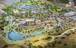 Developers of The Backyard multiuse site said construction should begin in Q1 2022. (Rendering courtesy city of Bee Cave)