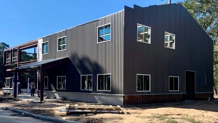 Miracle City, a five-acre community in Conroe planning to serve individuals experiencing homelessness, dedicated its Empowerment Center on Oct. 31. (Courtesy Compassion United)