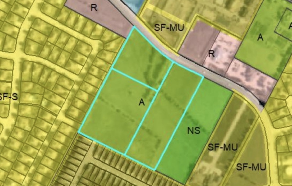Pflugerville City Council on Nov. 9 approved a rezone of land East Black Locust Drive. (Screenshot via city of Pflugerville)