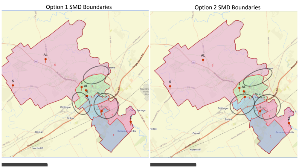 The board is anticipated to vote on the redistricting plan as early as December. (Courtesy New Braunfels ISD) 