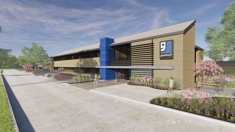 Goodwill North Central Texas future headquarters rendering
