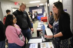 Judson ISD hosted a college fair open to all high school students in 2019. (Courtesy Judson ISD)
