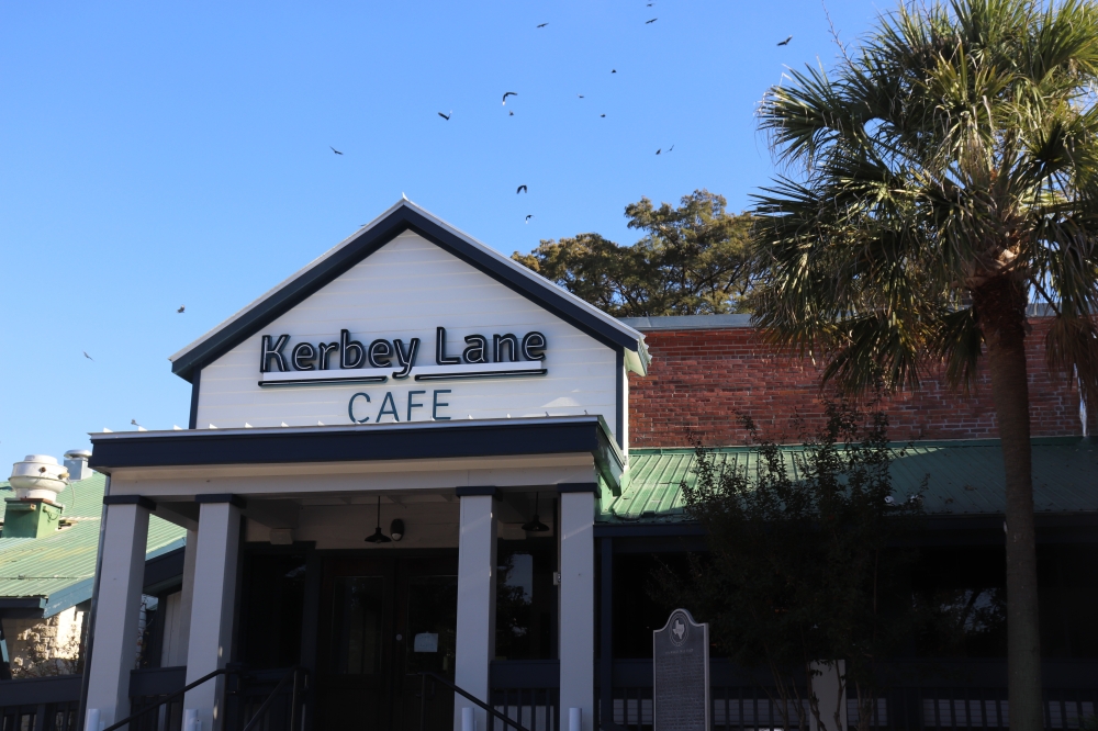 The San Marcos location of Kerbey Lane Cafe will have its soft opening Nov. 17 and grand opening Nov. 29. (Zara Flores/Community Impact Newspaper)