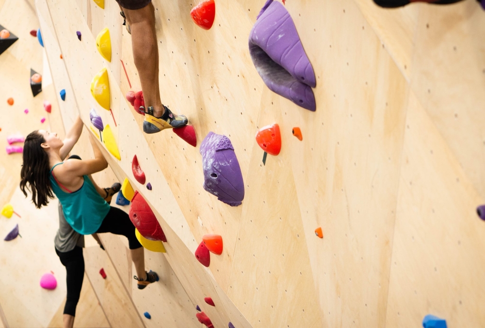 A new indoor bouldering facility, Armadillo Boulders, is now open in San Marcos. (Courtesy Armadillo Boulders)