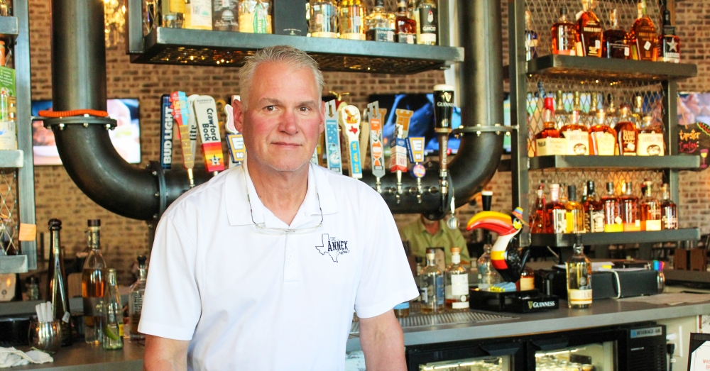 Owner Reese Kimball opened The Annex Crafthouse in Vintage Park in September 2019. (Emily Lincke/Community Impact Newspaper)