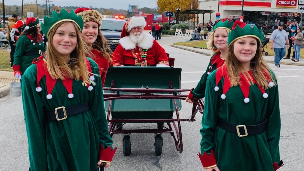 Residents can enjoy holiday activities in Montgomery, including a parade through the historic district on Dec. 11. (Courtesy city of Montgomery)