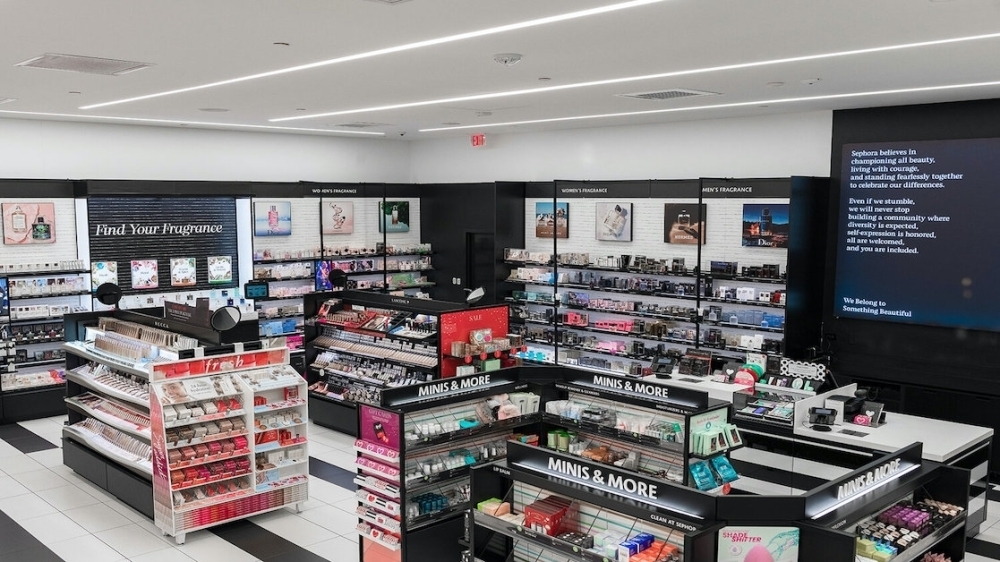 Sephora sells a variety of beauty products from a broad selection of beauty brands. (Courtesy Sephora)