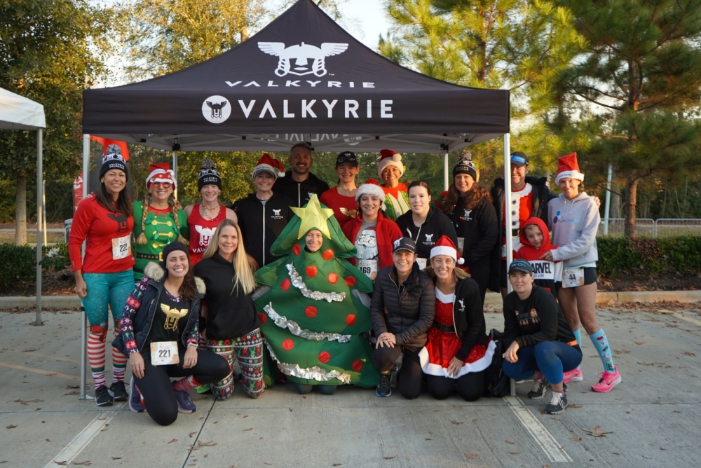 Participants are encouraged to dress in their holiday best to participate in either a 5K race or a 1K family fun run/walk as part of the annual Tavola Reindeer Run, which will be emceed by KPRC Channel 2’s Lauren Kelly. (Courtesy Tavola Community) 