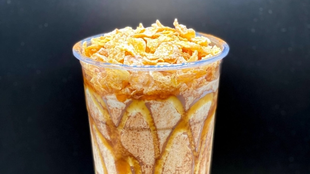 Broadway Nutrition's Fried Ice Cream gourmet smoothie has 24-30 grams of protein per serving. (Courtesy Broadway Nutrition)