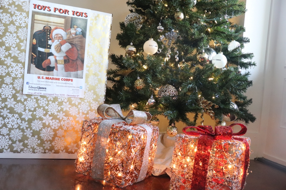 Marine Toys for Tots is open to donations through Dec. 8. (Zara Flores/Community Impact Newspaper)