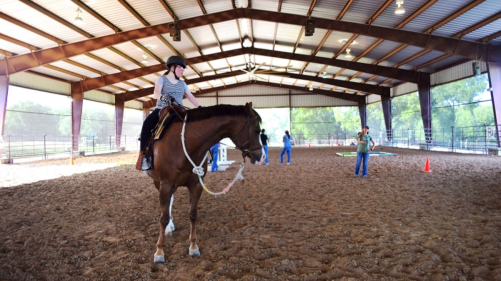 ManeGait Therapeutic Horsemanship helps people with disabilities and veterans through the use of horsemanship and equine therapy. (Community Impact Newspaper staff)