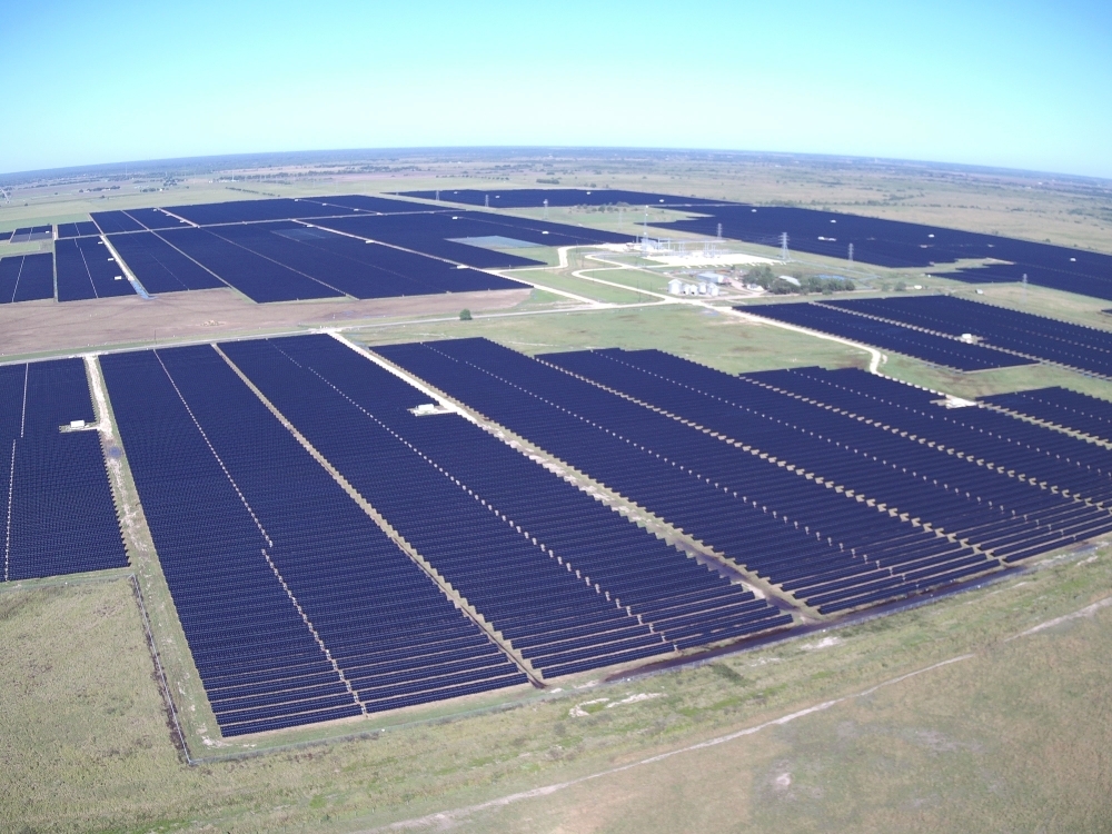 The battery and solar power project is considered the largest capital investment in the so-called "Texas Innovation Corridor," or Hays and Caldwell counties. (Courtesy Cypress Creek)